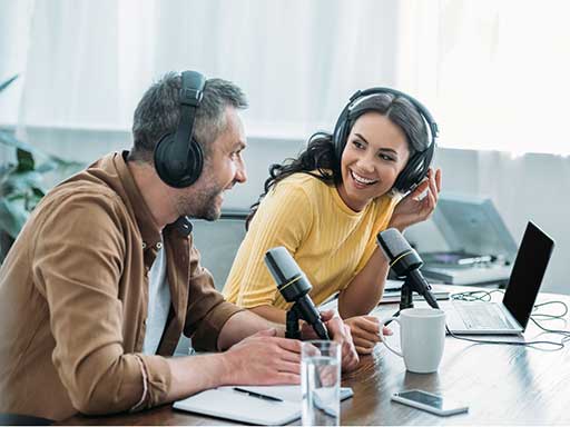 Podcast Stockphoto